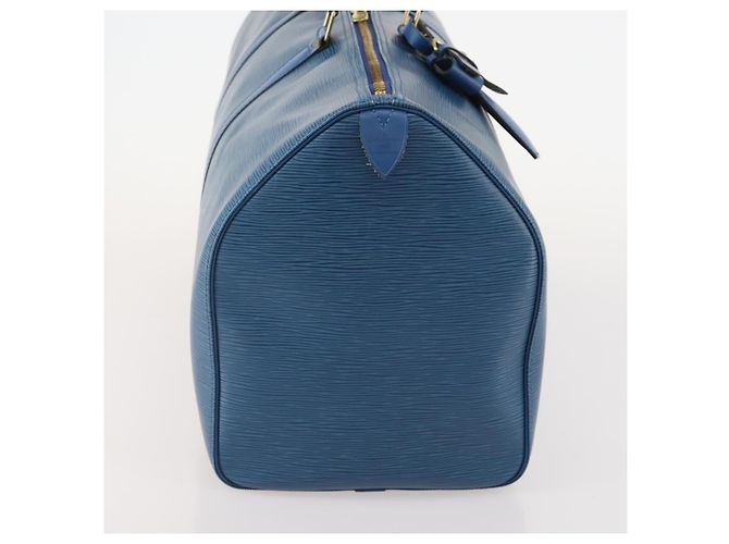LOUIS VUITTON Epi Keepall 50 Boston Bag Blue M42965 LV - vista 4