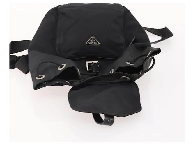 PRADA Backpack Nylon Black Silver - vista 10