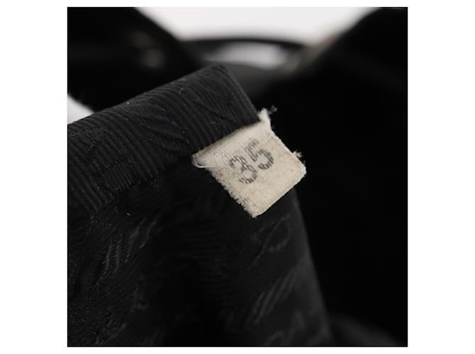 PRADA Backpack Nylon Black Silver - vista 12