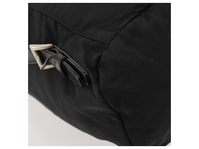 PRADA Backpack Nylon Black Silver - vista 17