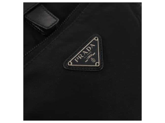 PRADA Backpack Nylon Black Silver - vista 18