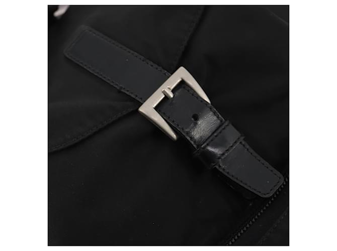 PRADA Backpack Nylon Black Silver - vista 19