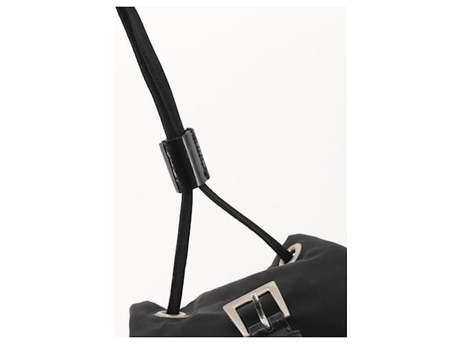 PRADA Backpack Nylon Black Silver - vista 20
