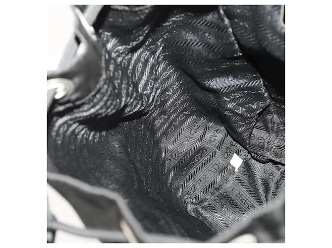 PRADA Backpack Nylon Black Silver - vista 22