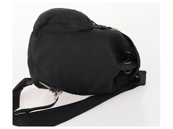 PRADA Backpack Nylon Black Silver - vista 3