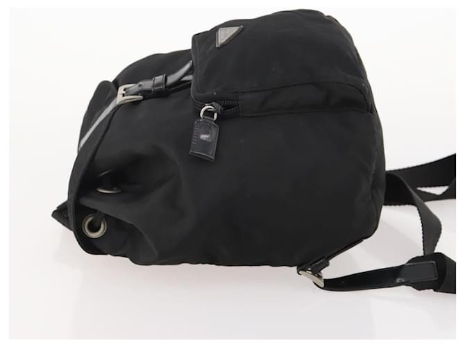 PRADA Backpack Nylon Black Silver - vista 4