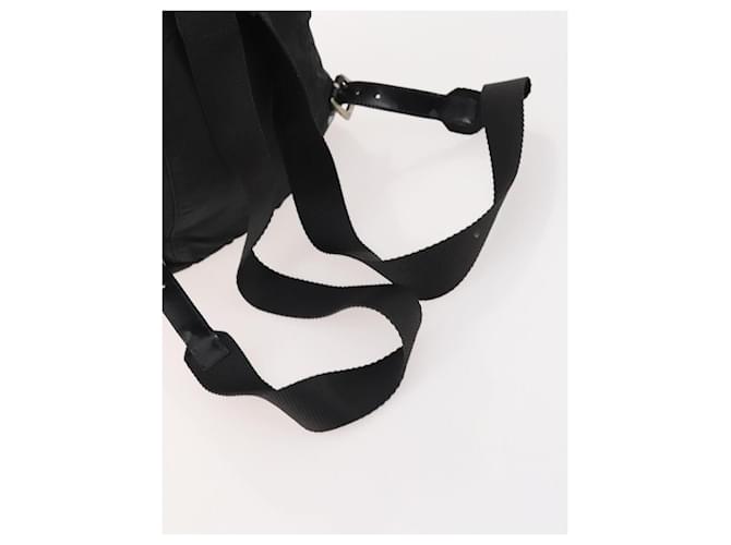 PRADA Backpack Nylon Black Silver - vista 7