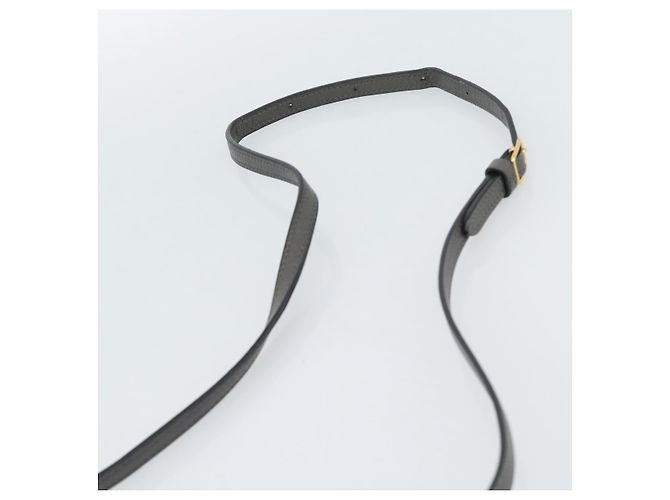 Céline CELINE Pico Belt Hand Bag Leather 2way Gray Gold - vista 9