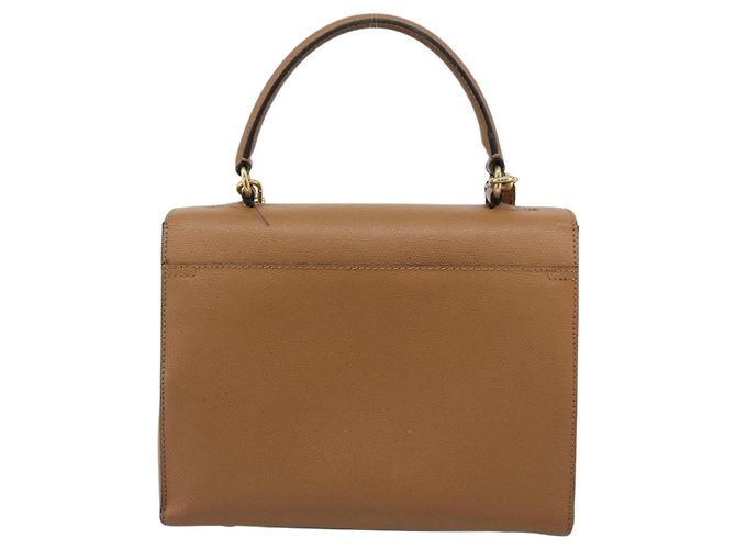 Céline CELINE Hand Bag Leather 2way Beige Gold - vista 2