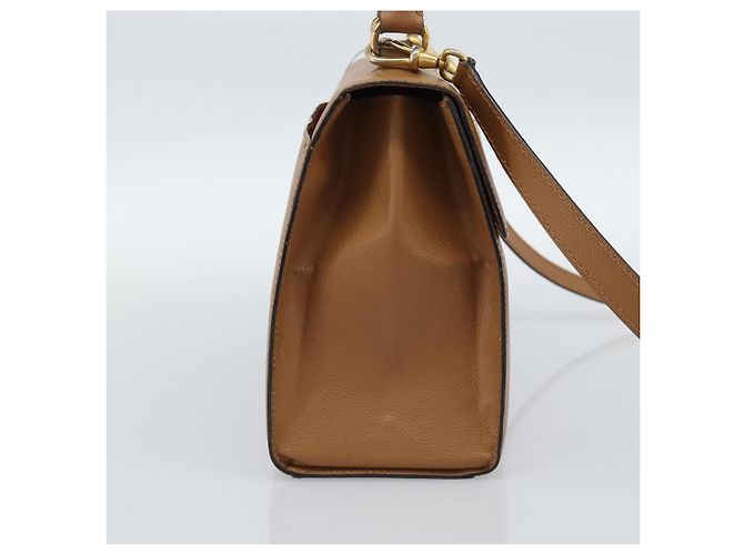 Céline CELINE Hand Bag Leather 2way Beige Gold - vista 3