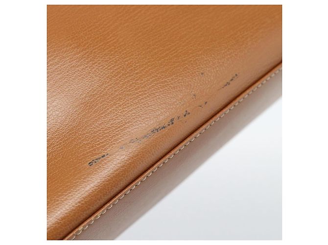 LOEWE Velazquez Hand Bag Leather Brown Gold - vista 10