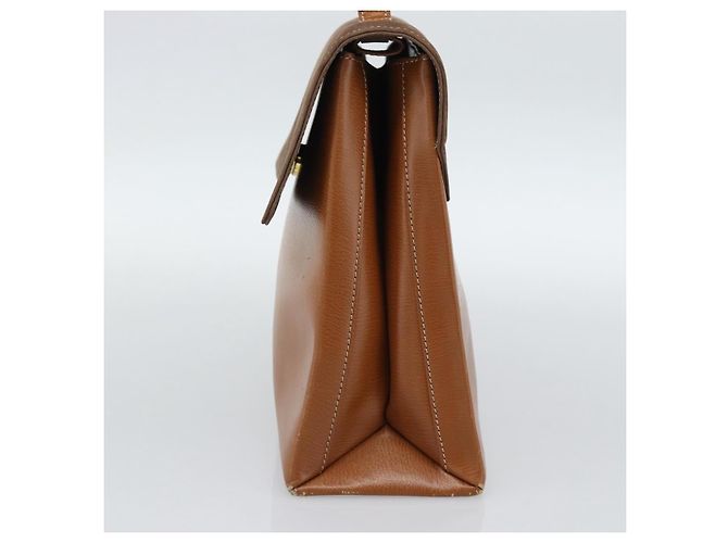 LOEWE Velazquez Hand Bag Leather Brown Gold - vista 4