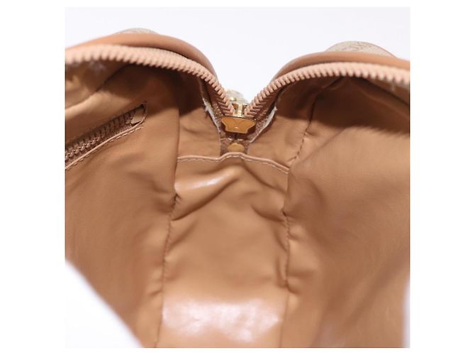 Céline CELINE Macadam Canvas Shoulder Bag PVC Beige Gold - vista 18