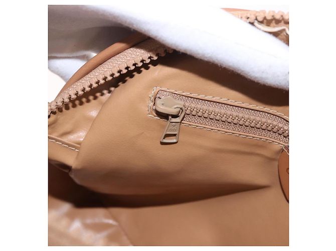Céline CELINE Macadam Canvas Shoulder Bag PVC Beige Gold - vista 20