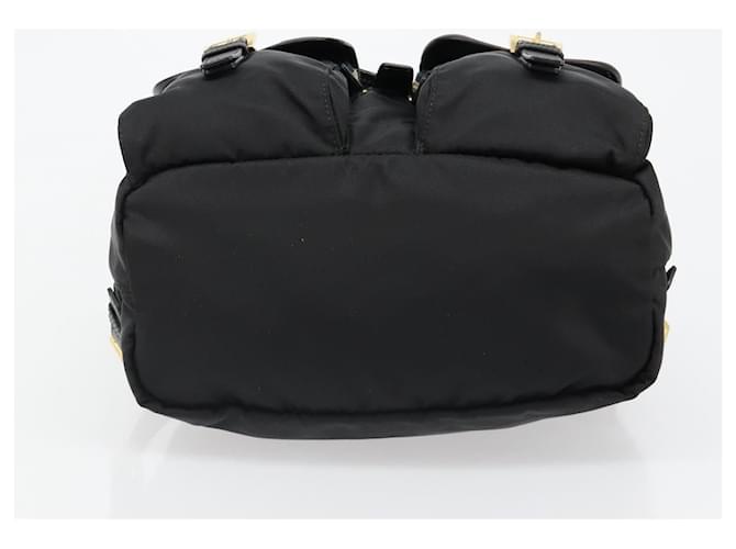 PRADA Backpack Nylon Black Gold - vista 11