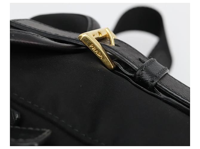 PRADA Backpack Nylon Black Gold - vista 19