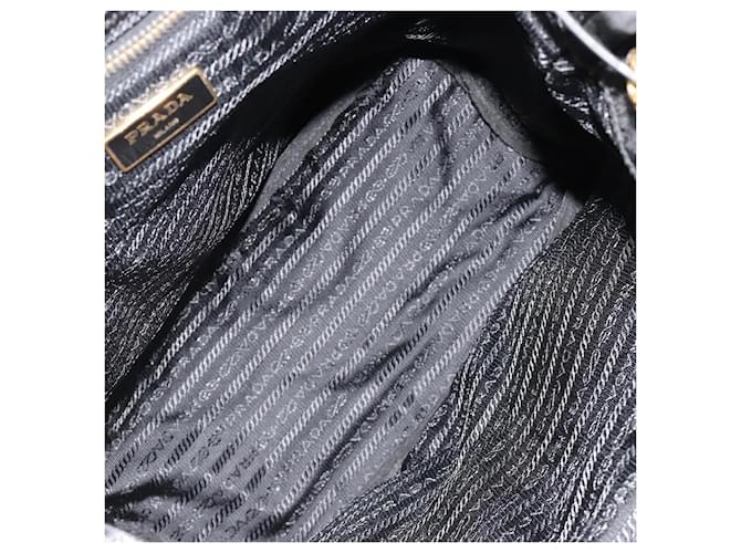 PRADA Backpack Nylon Black Gold - vista 23