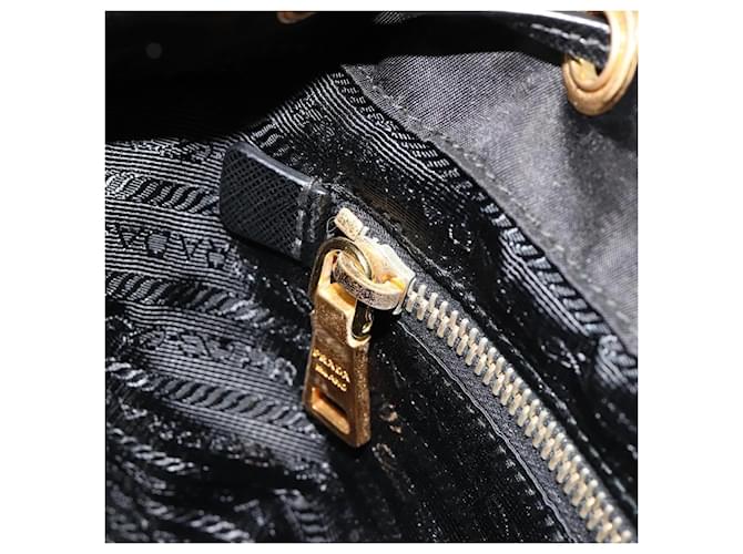 PRADA Backpack Nylon Black Gold - vista 26