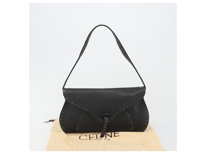 Céline CELINE Shoulder Bag Leather Black - vista 12