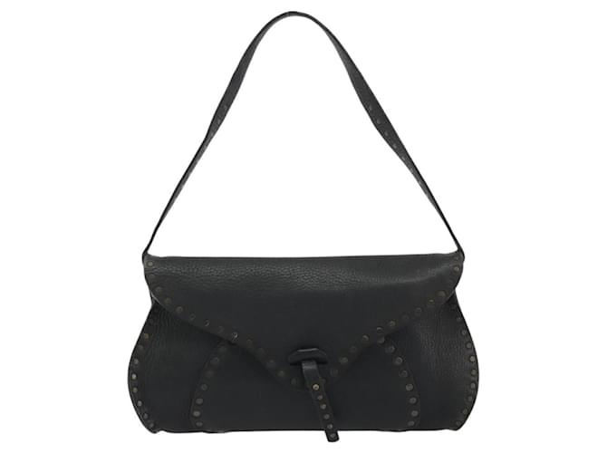 Céline CELINE Shoulder Bag Leather Black - vista 13