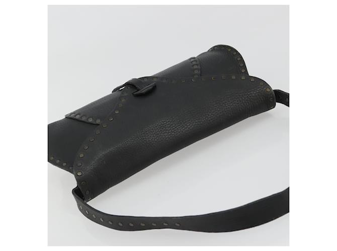 Céline CELINE Shoulder Bag Leather Black - vista 6