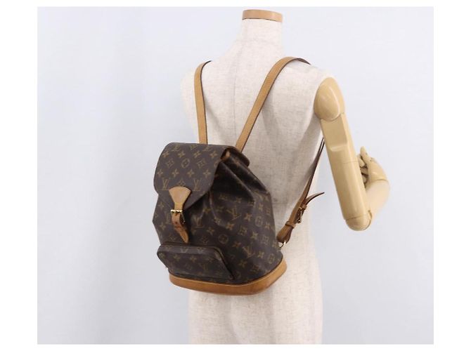 LOUIS VUITTON Monogram Montsouris MM Backpack M51136 LV - vista 24