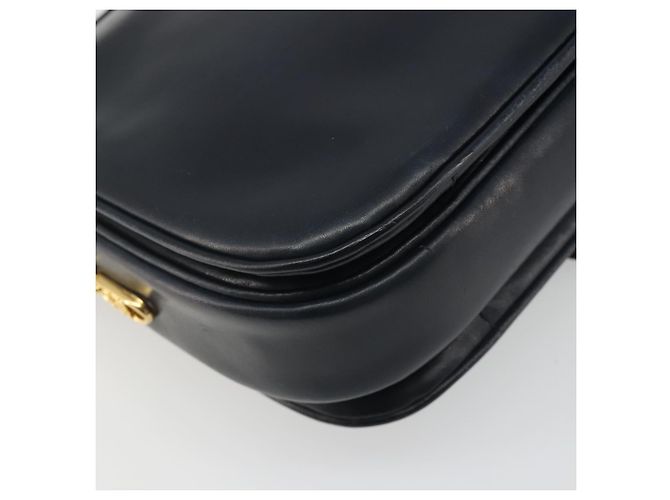 Céline CELINE Shoulder Bag Leather Navy Gold - vista 16