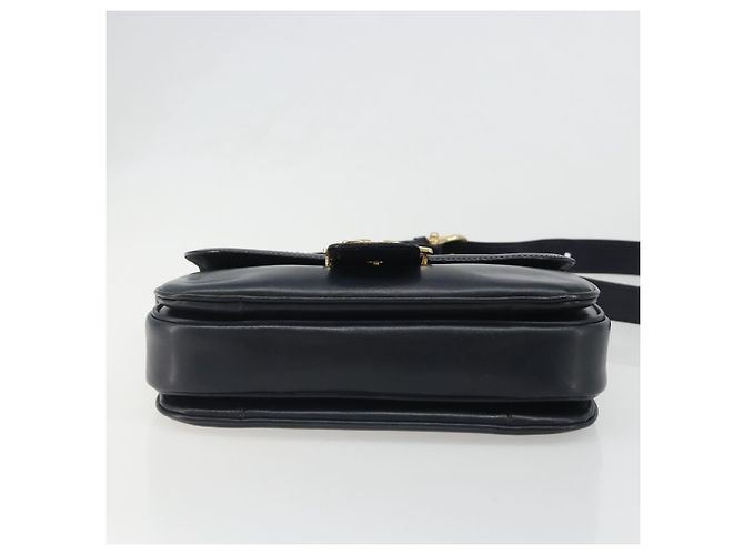 Céline CELINE Shoulder Bag Leather Navy Gold - vista 5