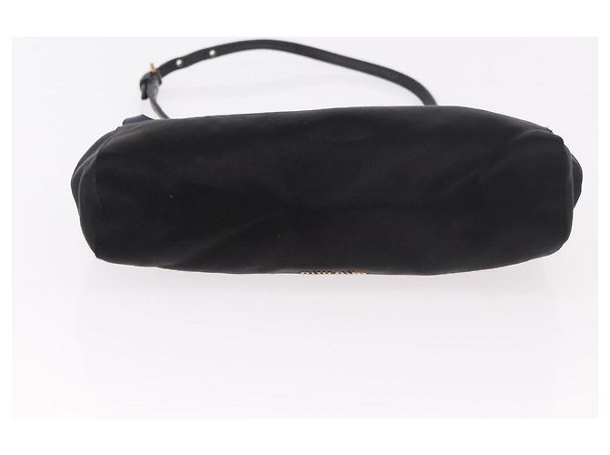 Miu Miu Hand Bag Satin Black Gold - vista 5