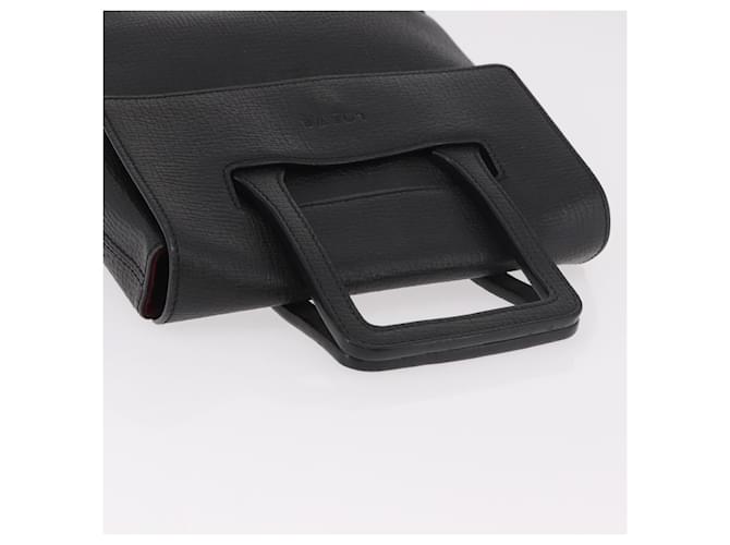 LOEWE Hand Bag Leather Black Silver - vista 6