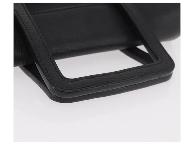 LOEWE Hand Bag Leather Black Silver - vista 7
