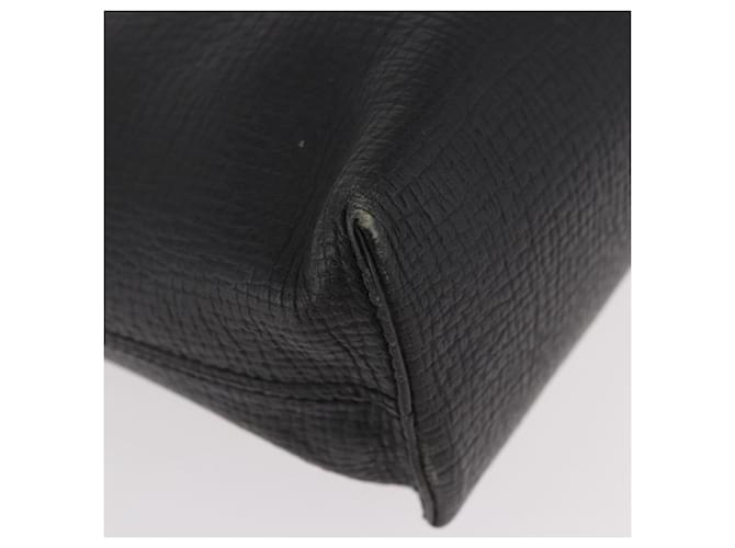 LOEWE Hand Bag Leather Black Silver - vista 9
