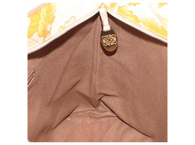 LOEWE Tote Bag Canvas Beige Brown - vista 17