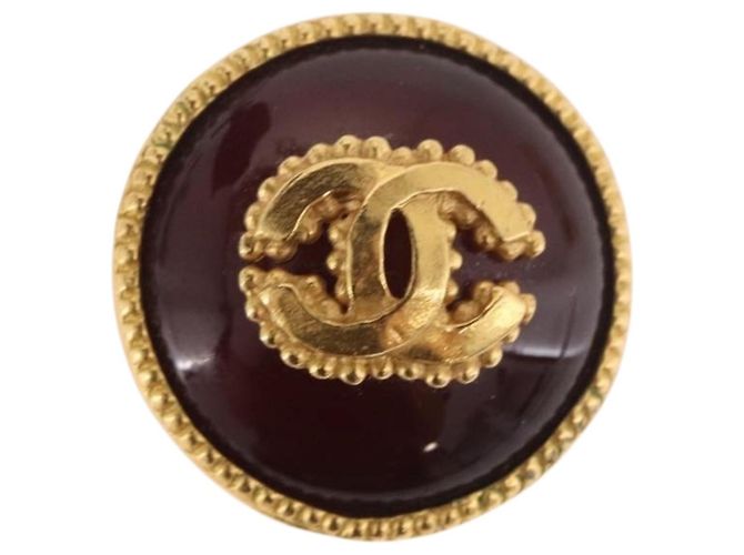 CHANEL Earring Metal Gold Tone CC - vista 4