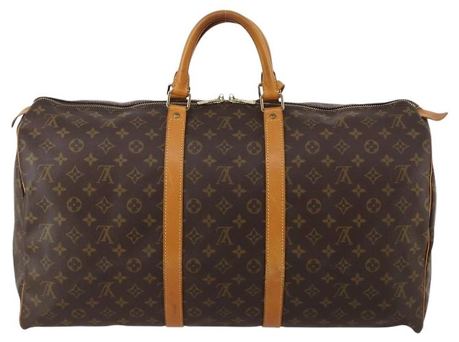 LOUIS VUITTON Monogram Keepall 55 Boston Bag M41424 LV - vista 2