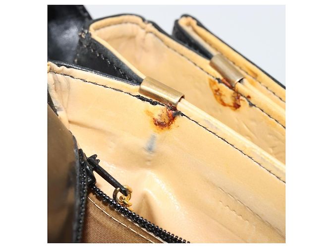Céline CELINE Shoulder Bag Leather Black Gold - vista 12