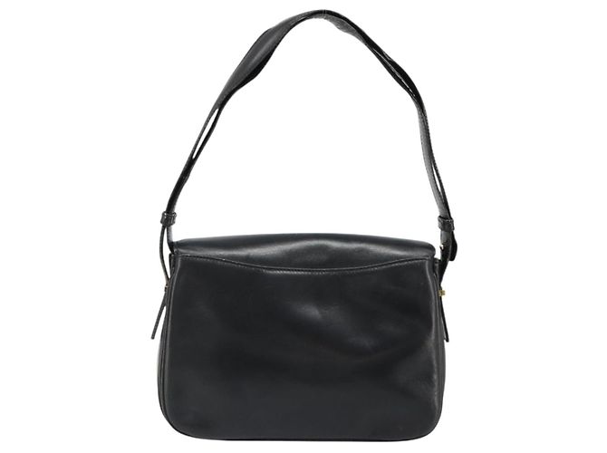 Céline CELINE Shoulder Bag Leather Black Gold - vista 2