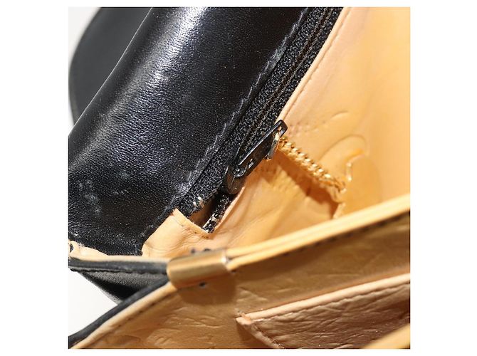 Céline CELINE Shoulder Bag Leather Black Gold - vista 22