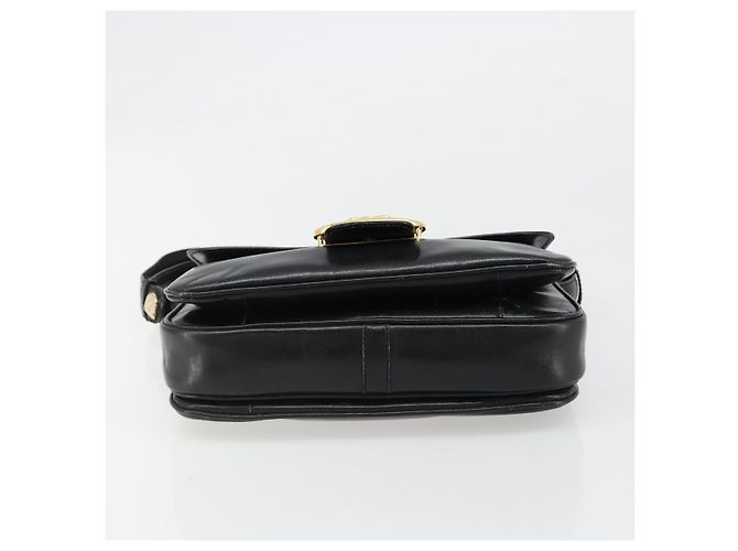 Céline CELINE Shoulder Bag Leather Black Gold - vista 5