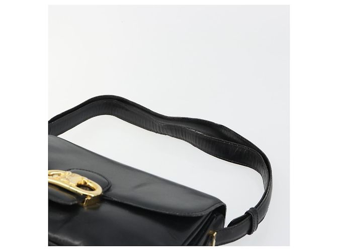 Céline CELINE Shoulder Bag Leather Black Gold - vista 8