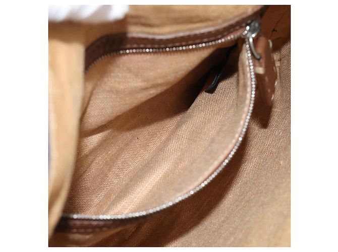 FENDI Zucca Canvas Celeria Shoulder Bag Blue Silver - vista 22