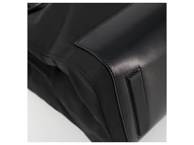 PRADA Hand Bag Nylon Black Silver - vista 14