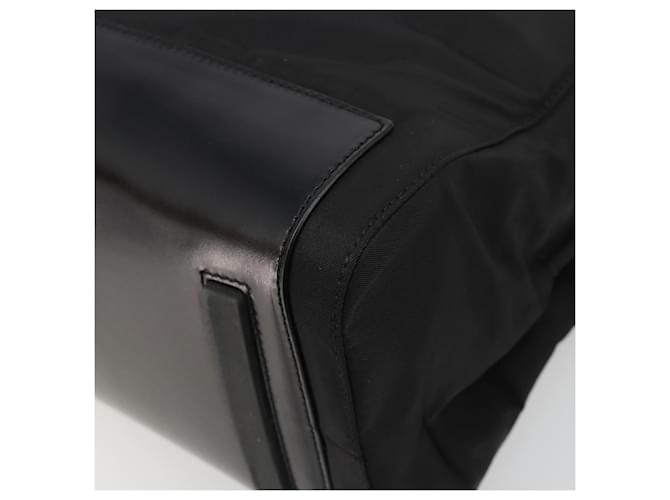 PRADA Hand Bag Nylon Black Silver - vista 15