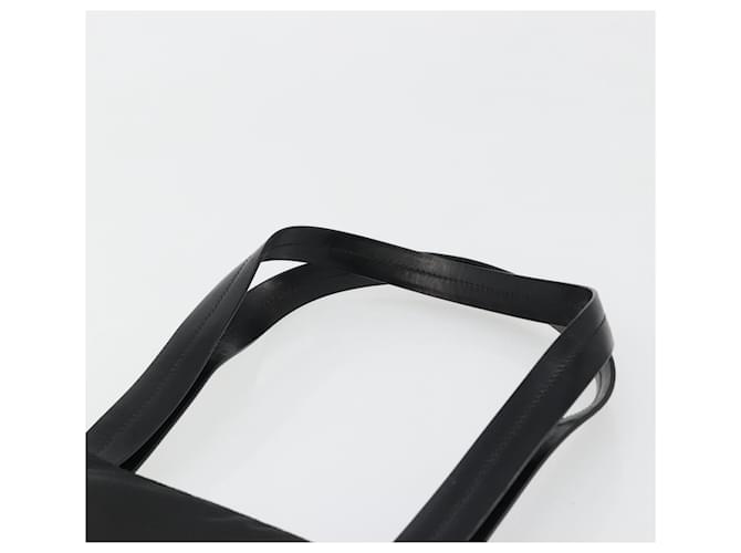 PRADA Hand Bag Nylon Black Silver - vista 8