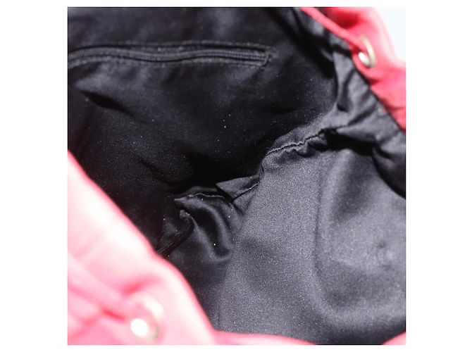 SAINT LAURENT Tote Bag Canvas Pink Silver - vista 16