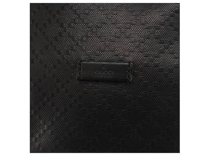 GUCCI Purse Shoulder Bag Leather PVC Black Gold 354228 - vista 15