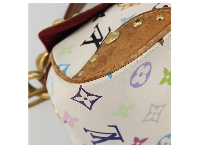 LOUIS VUITTON Monogram Multicolor Marilyn Shoulder Bag White M40206 - vista 16