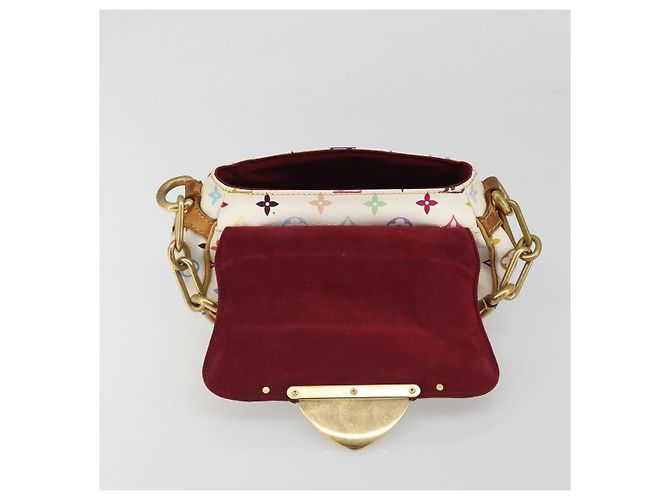 LOUIS VUITTON Monogram Multicolor Marilyn Shoulder Bag White M40206 - vista 20