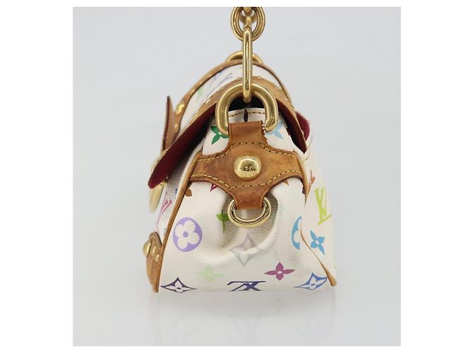 LOUIS VUITTON Monogram Multicolor Marilyn Shoulder Bag White M40206 - vista 3