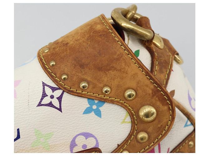 LOUIS VUITTON Monogram Multicolor Marilyn Shoulder Bag White M40206 - vista 8